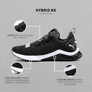 Puma black sports shoes outlet