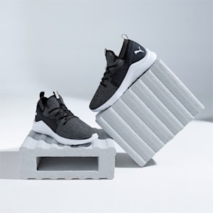 Hybrid NX Men's Running Shoes, Puma Black-Puma White, extralarge-IND