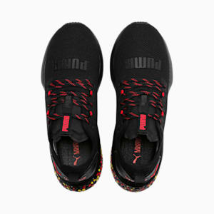 Puma hybrid nx black red yellow hotsell