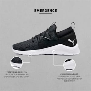 Emergence SoftFoam+ Men's Running Shoes, Puma Black-Puma White