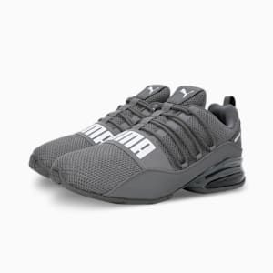 CELL Regulate Woven Men’s Running Shoes, CASTLEROCK-Puma White, extralarge-IND