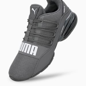 CELL Regulate Woven Men’s Running Shoes, CASTLEROCK-Puma White, extralarge-IND