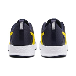 NRGY Neko Turbo Men's Running Shoes, Peacoat-White-Blazing Yellow