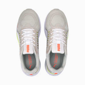 SPEED Sutamina ProFoam Women's Running Shoes, Puma White-Glacier Gray-Yellow Alert-Fizzy Orange
