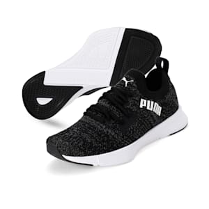 Flyer SoftFoam+ Women's Running Shoes, Puma Black-Asphalt-Puma White