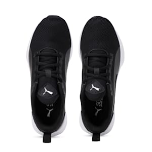 Flyer Runner Youth Shoes, Puma Black-Puma White, extralarge-IND