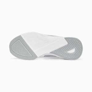 キッズ フライヤー ランナー JR スニーカー 22-25cm, Cool Mid Gray-PUMA White