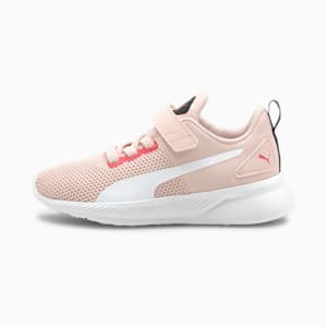 キッズ フライヤー ランナー V PS スニーカー 17-21cm, Puma White-Lotus-Paradise Pink, extralarge-JPN