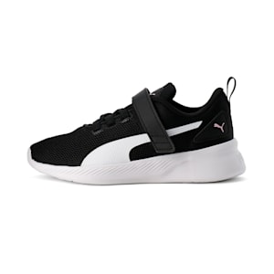 キッズ フライヤー ランナー V PS スニーカー 17-21cm, PUMA Black-Pearl Pink, extralarge-JPN