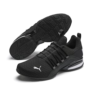 Axelion Block Men's Running Shoes, Puma Black-Puma White