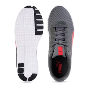 Convex Pro Men's Running Shoes, Dark Shadow-High Risk Red