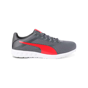 Convex Pro Men's Running Shoes, Dark Shadow-High Risk Red