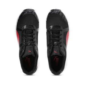Voyager IDP Men's Running Shoes, Puma Black-High Risk Red