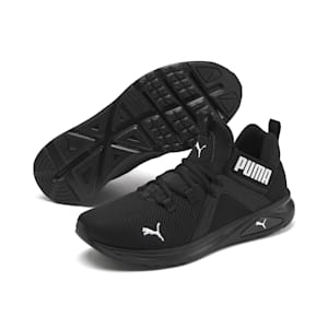 Zapatos para correr para hombre Enzo 2, Puma Black-Puma White