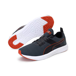 Meteor NU Men’s Running Shoes, Dark Shadow-Puma Black-Pureed Pumpkin