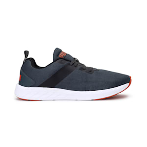 Meteor NU Men’s Running Shoes, Dark Shadow-Puma Black-Pureed Pumpkin