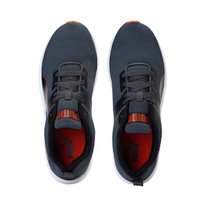 Meteor NU Men’s Running Shoes, Dark Shadow-Puma Black-Pureed Pumpkin