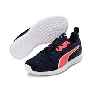 Concave Pro X Running Shoes, Peacoat-Sun Kissed Coral