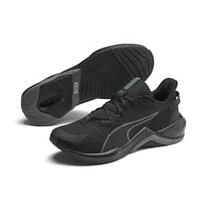 Hybrid NX Ozone Running Shoes, Puma Black-CASTLEROCK, extralarge-IND