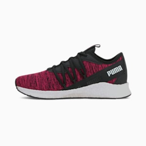 Star MultiKNIT NRGY Running Shoes, Puma Black-Luminous Pink