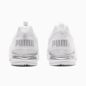 Zapatos de entrenamiento Axelion para hombre, Puma White-Puma Silver