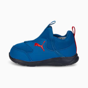 Puma Fun Racer Slip-On Babies Sneakers, Lake Blue-High Risk Red