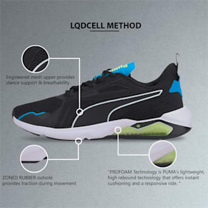 LQDCELL Method Men's Training Shoes, Puma Black-Nrgy Blue-Fizzy Yellow, extralarge-IND