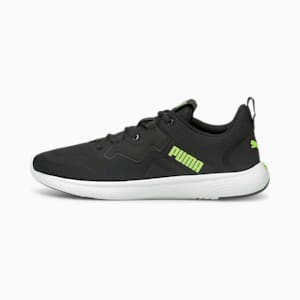 SOFTRIDE Vital Men's Running Shoes, Puma Black-Green Glare