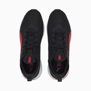 SOFTRIDE Rift Men's Walking Shoes, Puma Black-High Risk Red, extralarge-IND