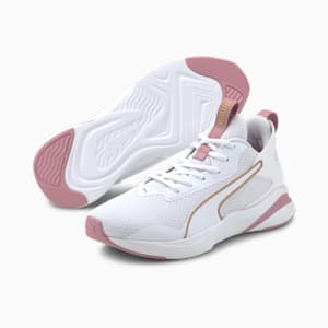 SOFTRIDE Rift Women's Walking Shoes, Puma White-Foxglove, extralarge-IND