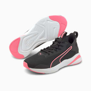 Softride Rift Women's Walking Shoes, Puma Black-Luminous Peach