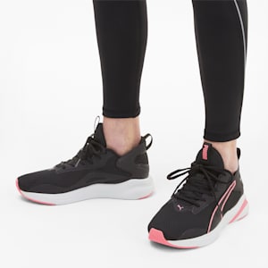 SOFTRIDE Rift Women's Walking Shoes, Puma Black-Luminous Peach, extralarge-IND