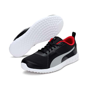 Xyork MU Men's Running Shoes, Puma Black-Barbados Cherry