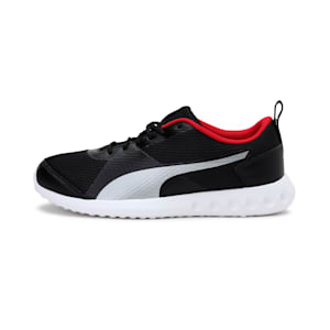 Xyork MU Men's Running Shoes, Puma Black-Barbados Cherry