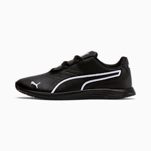 Zapatos para mujer Ella con agujetas, Puma Black-Puma White, extralarge