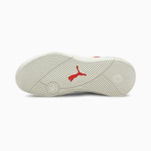 Sky Modern Basketball Shoes, Puma White-High Risk Red, extralarge