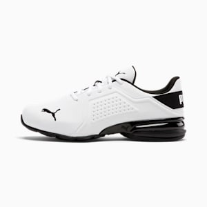 Souliers larges Viz Runner Homme, Puma White-Puma Black, extralarge