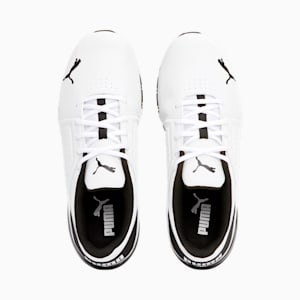 Viz Runner Wide Men's Shoes, Puma White-Puma Black, extralarge