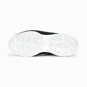Axelion Mesh Youth Shoes, PUMA Black-Hero Blue-PUMA White