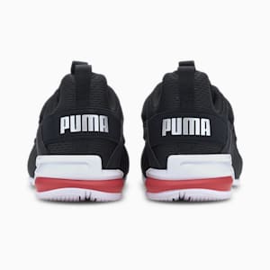 Axelion Mesh Kids' Shoes, Puma Black-Puma Silver-High Risk Red, extralarge-GBR
