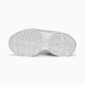 Axelion Mesh Little Kids' Shoes, Cool Light Gray-Loveable-PUMA White, extralarge