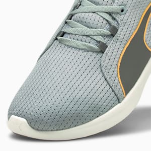 Softride Vital Repel Men's Walking Shoes, Quarry-CASTLEROCK-Orange Glow