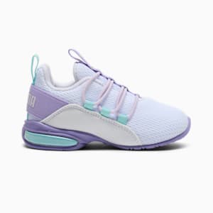 Axelion M Toddler Shoes, PUMA White-Lavender Alert-Lilac Frost, extralarge