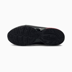 Axelion LS Men's Running Shoes, Puma Black-High Risk Red