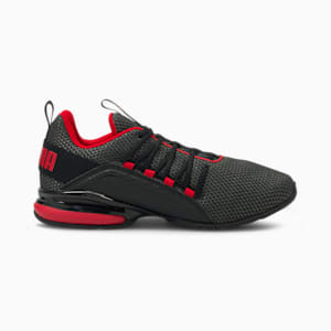 Axelion Men's Running Shoes, Puma Black-High Risk Red