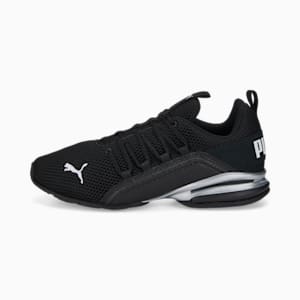 Axelion LS Men's Running Shoes, Puma Black-Puma Black-Puma White, extralarge-GBR