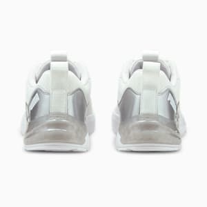 CELL Initiate Shimmer Women's Training Shoes, Puma White-Metallic Silver