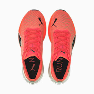 Deviate NITRO Women's Running Shoes, Lava Blast-Puma Black, extralarge