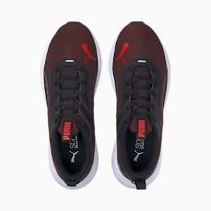 Scorch Runner Unisex Running Shoes, Puma Black-High Risk Red