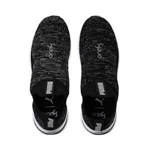 Softride Rift one8 Unisex Slip-On Walking Shoes, Puma Black-Puma White-Ultra Gray